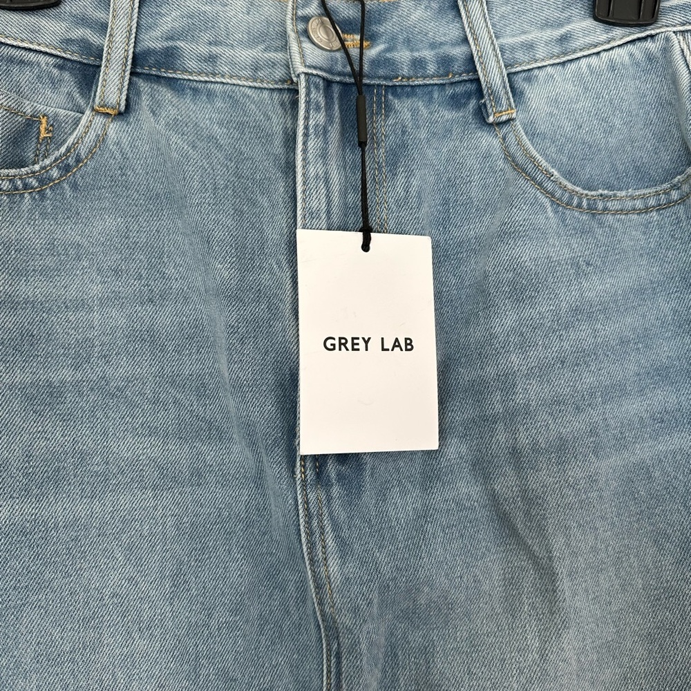 GREY LAB Light Blue Denim Skirt - Picture 4 of 8